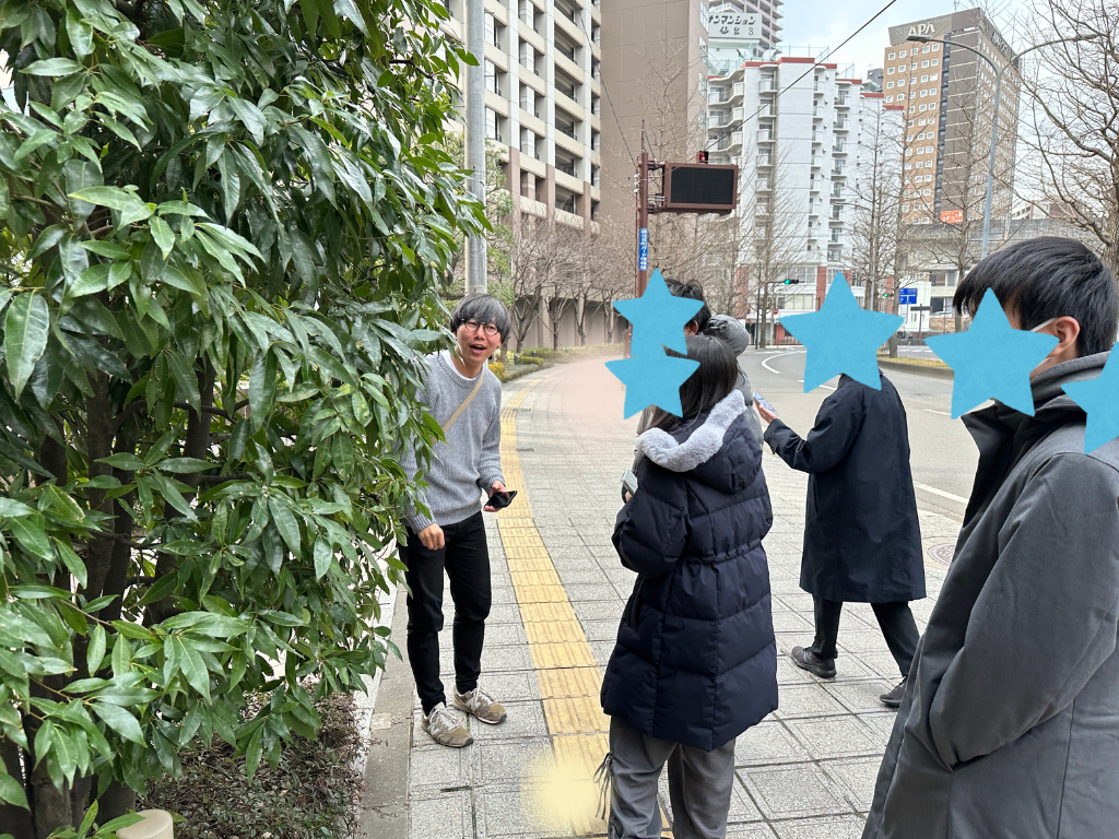 仙台にあるフリースクール、クラーク国際中等部仙台キャンパスの写真探究の授業です。