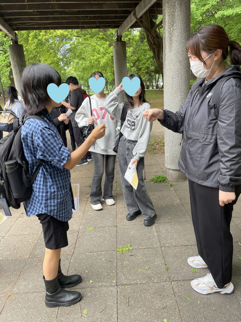 東京にあるフリースクール、クラーク国際中等部東京キャンパスの課外活動の様子