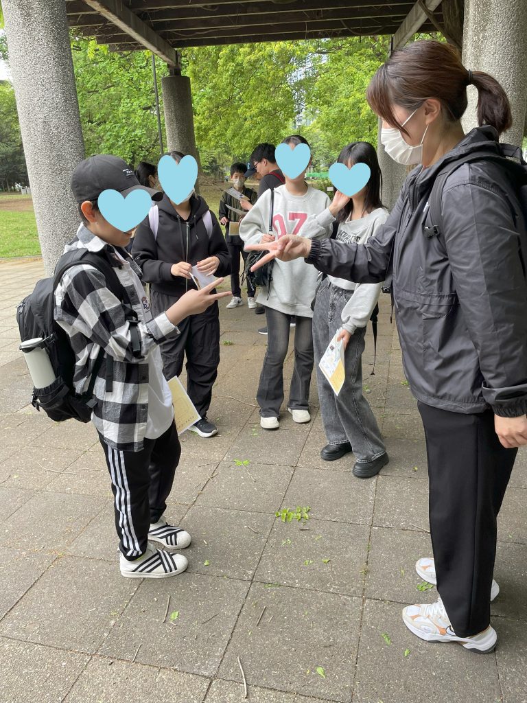 東京にあるフリースクール、クラーク国際中等部東京キャンパスの課外活動の様子