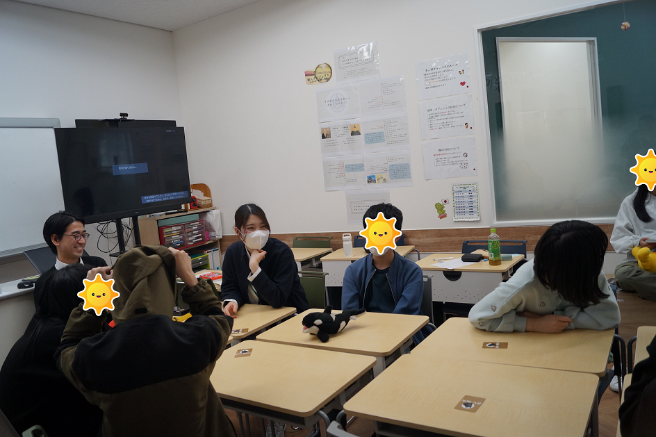 名古屋にあるフリースクール、クラーク国際中等部名古屋キャンパスのレクリエーションの様子