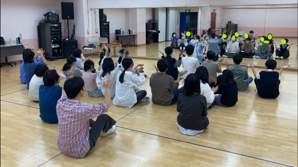 東京にあるフリースクール、クラーク国際中等部東京キャンパスの特別授業の様子