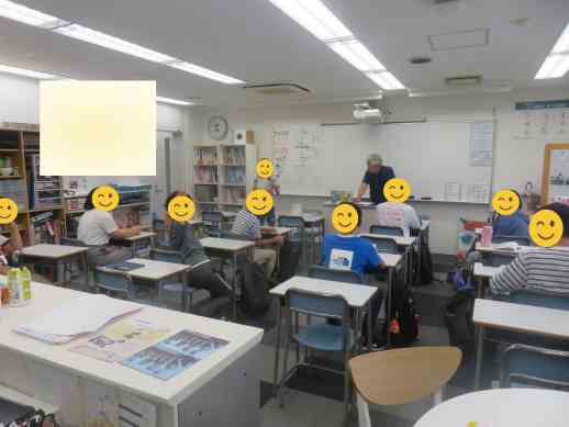 兵庫県にあるフリースクール、クラーク国際中等部芦屋キャンパスの特別活動の様子