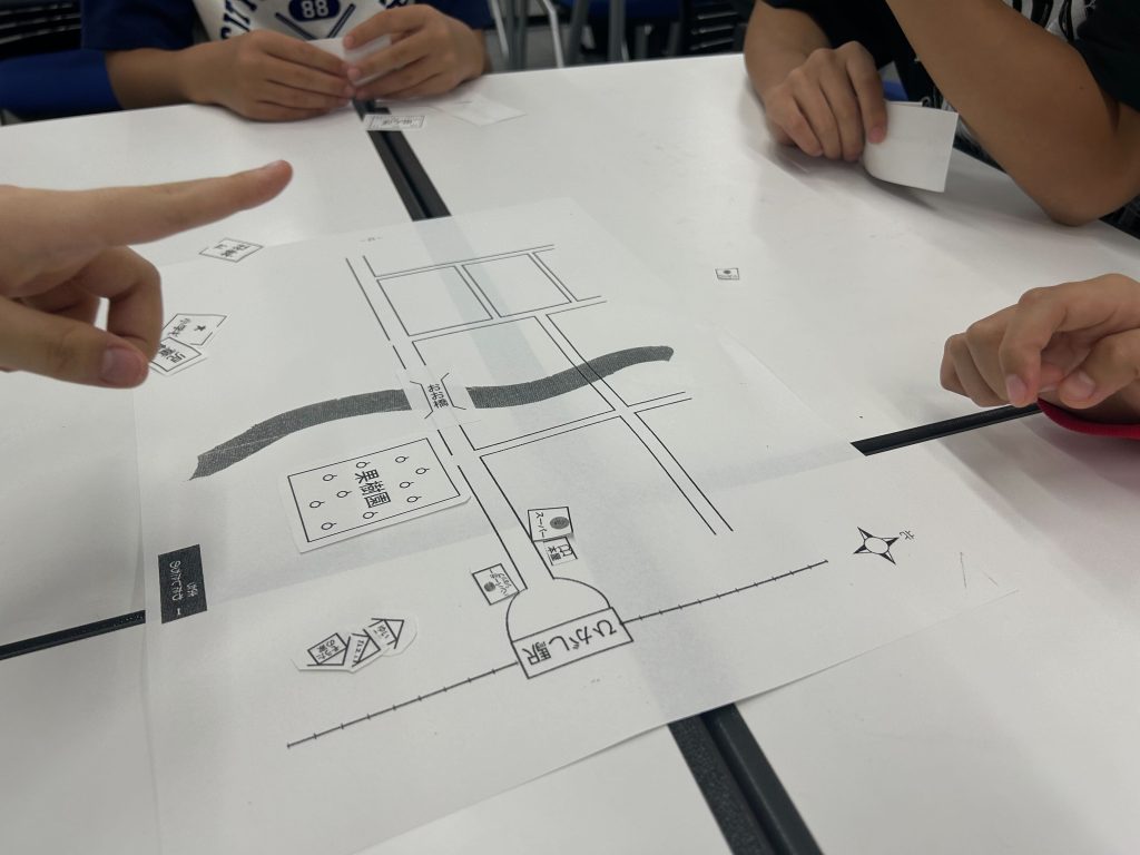 埼玉県所沢市にあるフリースクール、クラーク国際中等部所沢キャンパスで行ったピアコミュニケーションの授業の様子