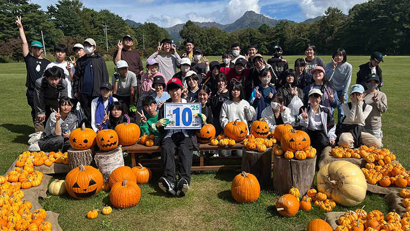 クラーク国際中等部というフリースクール　長野富士見スコレーで宿泊行事　