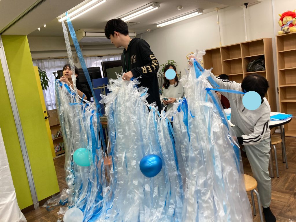 東京にあるフリースクール、クラーク国際中等部東京キャンパスの文化祭の様子