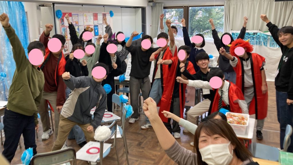 東京にあるフリースクール、クラーク国際中等部東京キャンパスの文化祭の様子