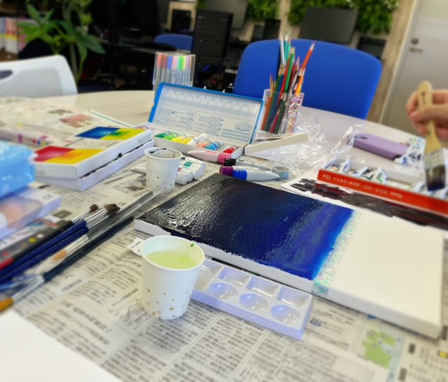 静岡にあるフリースクール、クラーク国際中等部静岡キャンパスの様子、クラーク国際中等部静岡キャンパスの表現時間