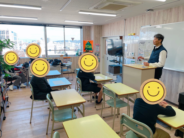 静岡にあるフリースクール、クラーク国際中等部静岡キャンパスの様子、静岡キャンパスの終業式