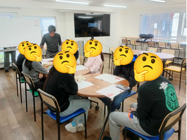 大阪にあるフリースウール、クラーク国際中等部大阪天王寺キャンパス、歴史の授業、物流、琵琶湖