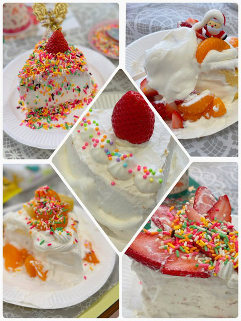 静岡にあるフリースクール、クラーク国際中等部静岡キャンパスのクリスマス会の様子