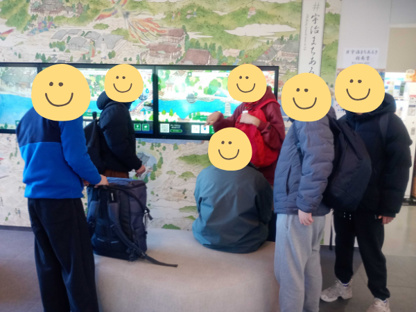 大阪にあるフリースクール、クラーク国際中等部大阪天王寺キャンパス、卒業旅行、京都、宇治、平等院、茶づな、抹茶