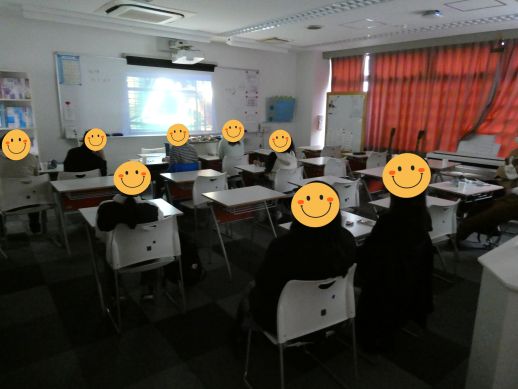 兵庫県にあるフリースクール、クラーク国際中等部芦屋キャンパスの特別活動の様子