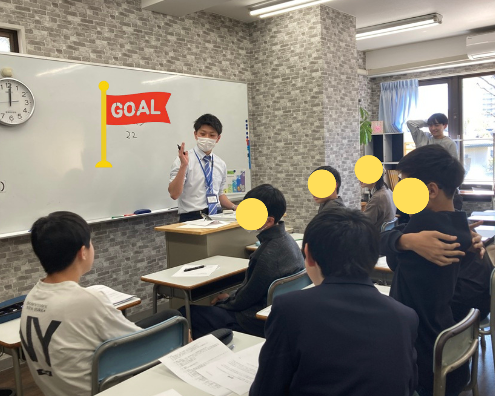 東京にあるフリースクール、クラーク国際中等部東京キャンパスの授業の様子