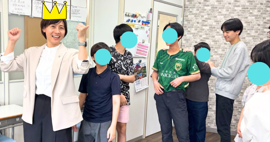 東京にあるフリースクール、クラーク国際中等部東京キャンパスの授業の様子