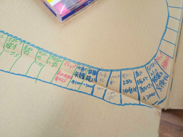 大阪にあるフリースクール、クラーク国際中等部大阪天王寺キャンパス、人生ゲーム、オリジナル