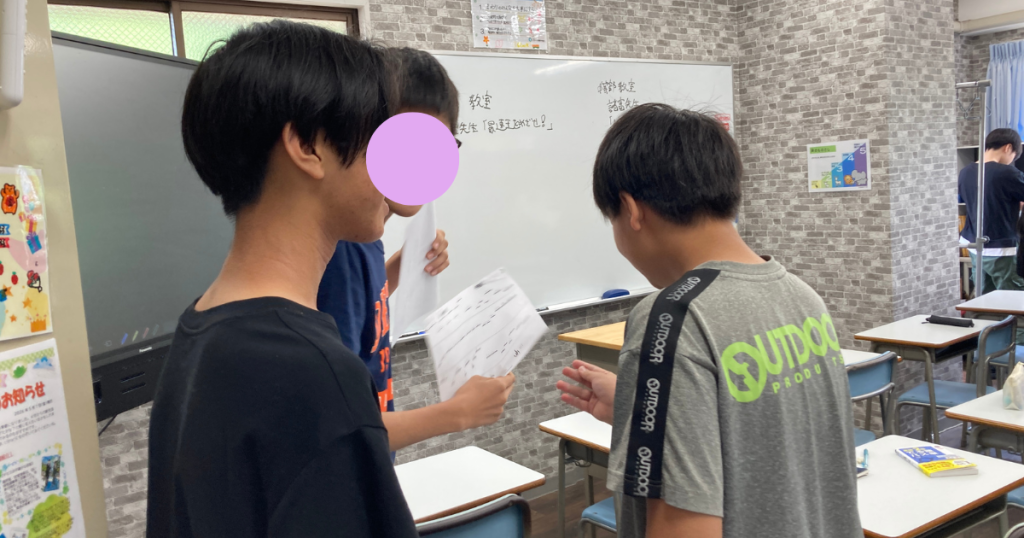 東京にあるフリースクール、クラーク国際中等部東京キャンパスの授業の様子