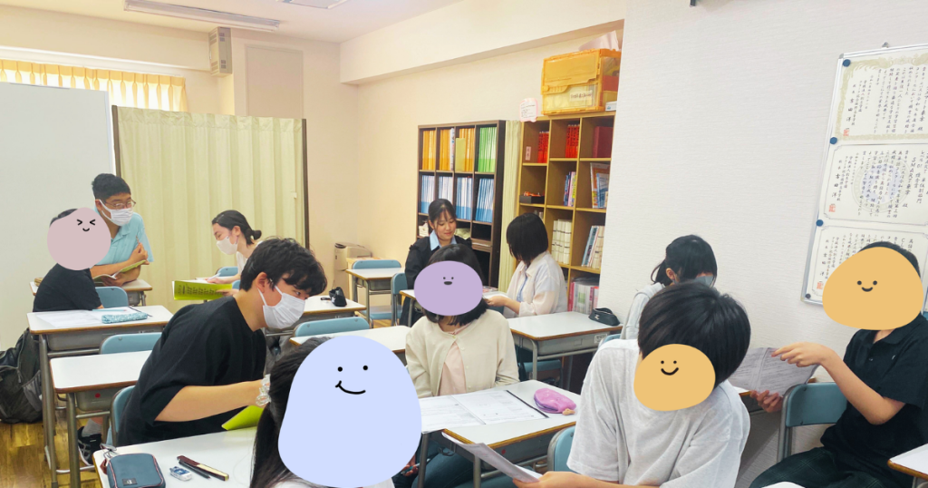 東京にあるフリースクール、クラーク国際中等部東京キャンパスの授業の様子