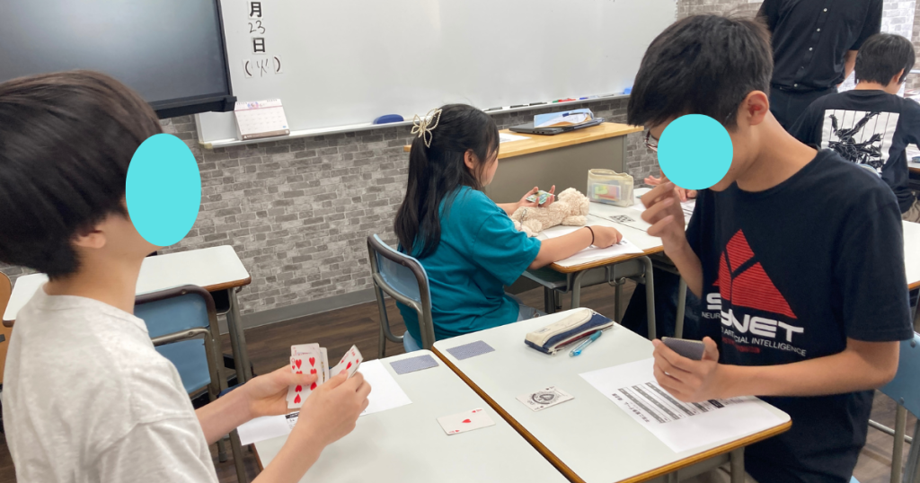 東京にあるフリースクール、クラーク国際中等部東京キャンパスの授業の様子