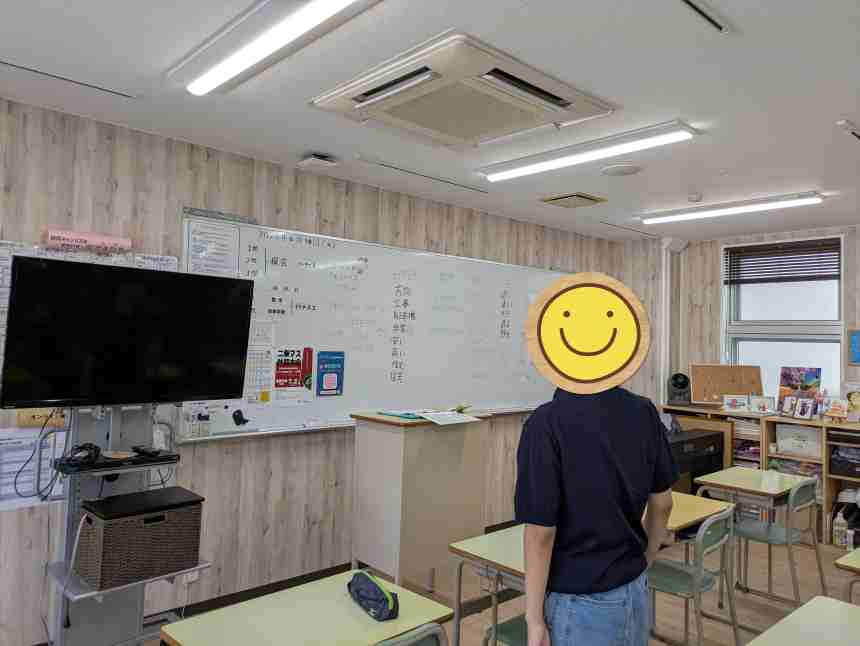 静岡にあるフリースクール、クラーク国際中等部静岡キャンパスの授業の様子