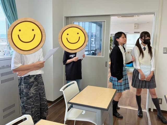 静岡にあるフリースクール、クラーク国際中等部静岡キャンパスのピア活動の様子