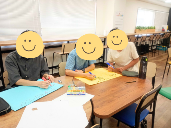 大阪にあるフリースクール、クラーク国際中等部大阪天王寺キャンパス、文化祭、ミニゲーム、チラシ、ポスター、