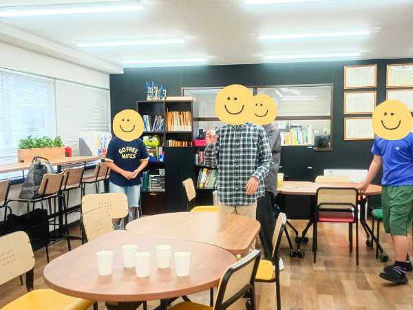 大阪にあるフリースクール、クラーク国際中等部大阪天王寺キャンパス、文化祭、ミニゲーム、チラシ、ポスター、