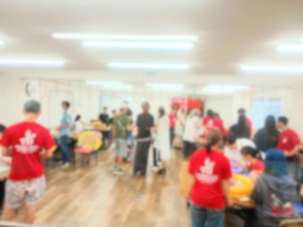 大阪にあるフリースクール、クラーク国際中等部大阪天王寺キャンパス、文化祭、やきそば、ミニゲーム、高校合同、