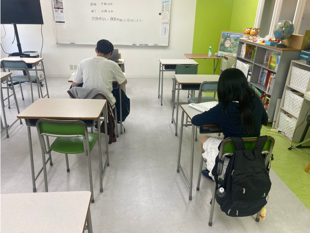 生徒の頑張りを形に！　漢字検定受検