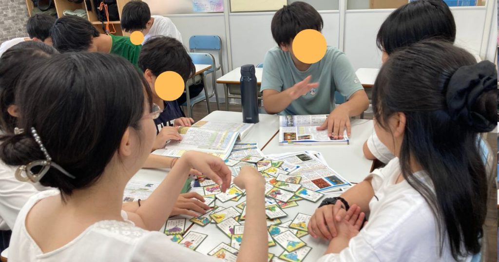 高田馬場にあるフリースクール、クラーク国際中等部東京キャンパスの授業の様子