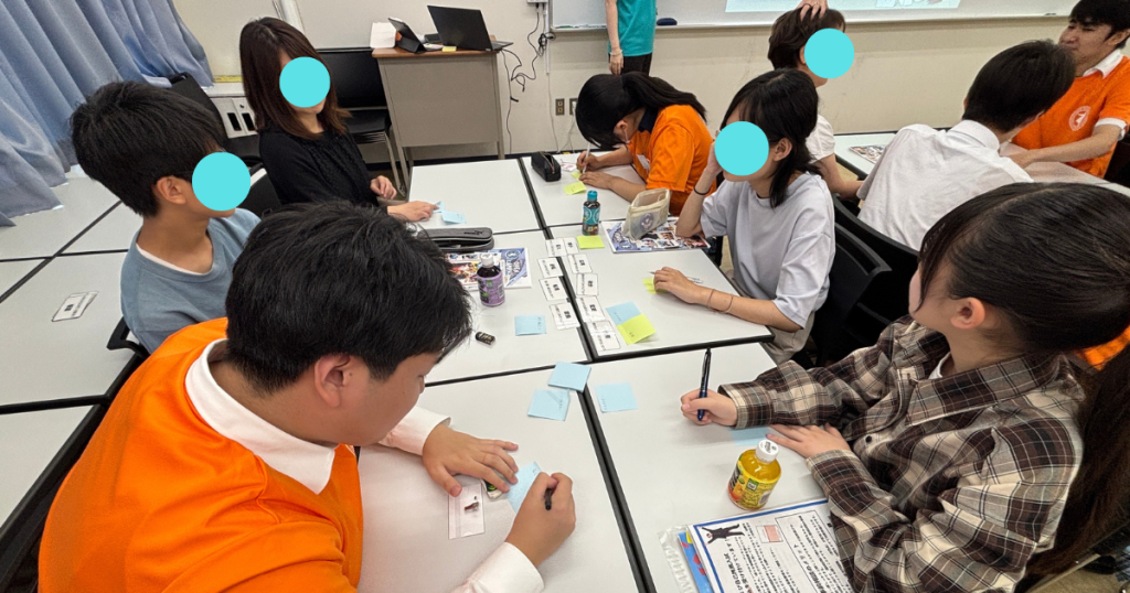 東京にあるフリースクール、クラーク国際中等部東京キャンパスの授業の様子