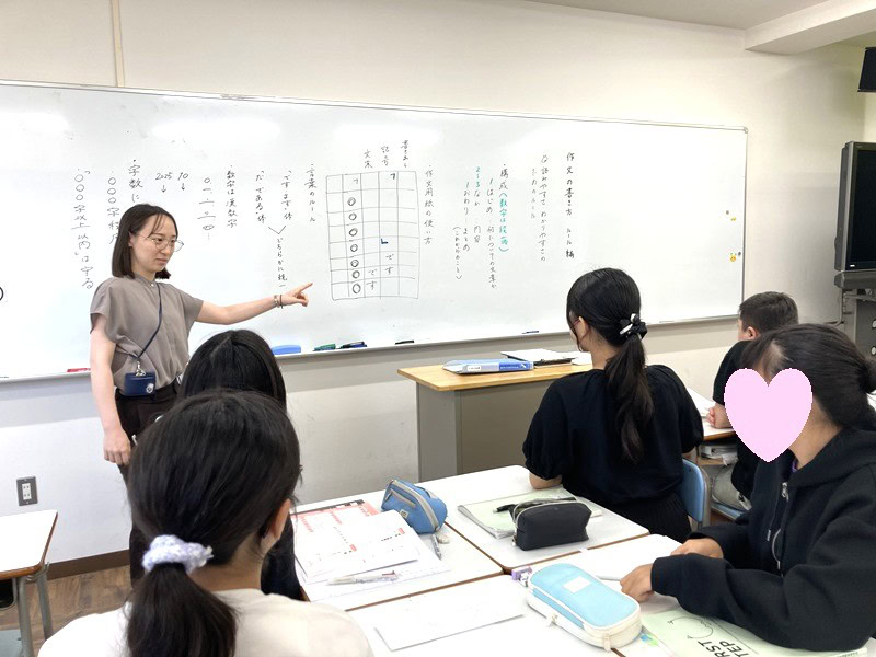 東京にあるフリースクール、クラーク国際中等部東京キャンパスの授業の様子
