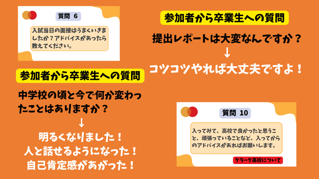 クラーク国際中等部スマートコースの受検体験記の授業