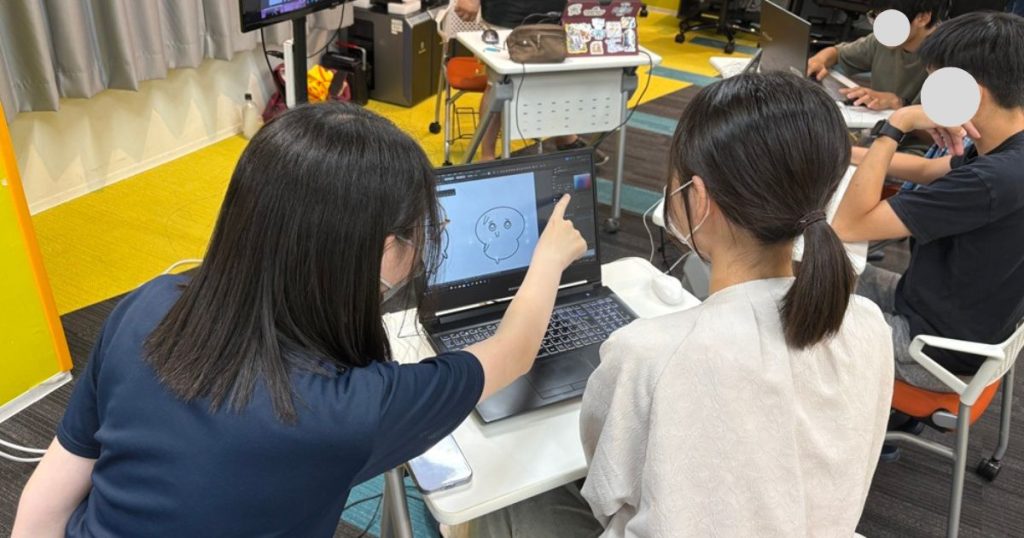 高田馬場にあるフリースクール、クラーク国際中等部東京キャンパスの授業の様子