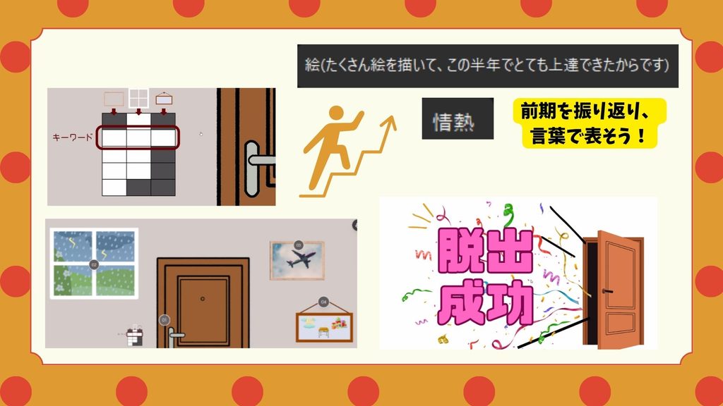 クラーク国際中等部オンラインキャンパスで行われている前期始業式の様子