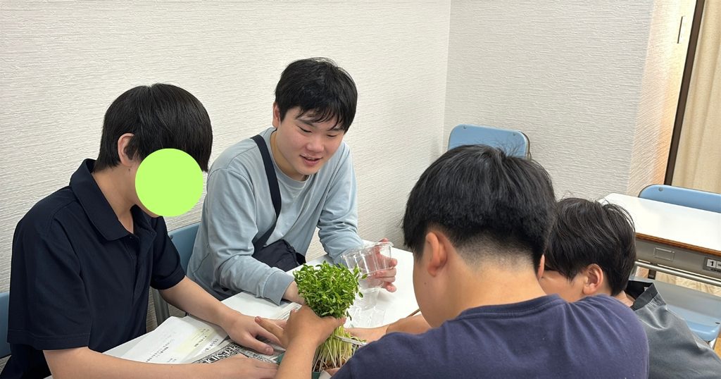新宿にあるフリースクール、クラーク国際中等部東京キャンパスの授業の様子