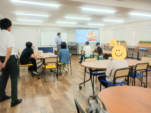 大阪にあるフリースクール、クラーク国際中等部大阪天王寺キャンパス、避難訓練、大阪880万人訓練、おはしも、