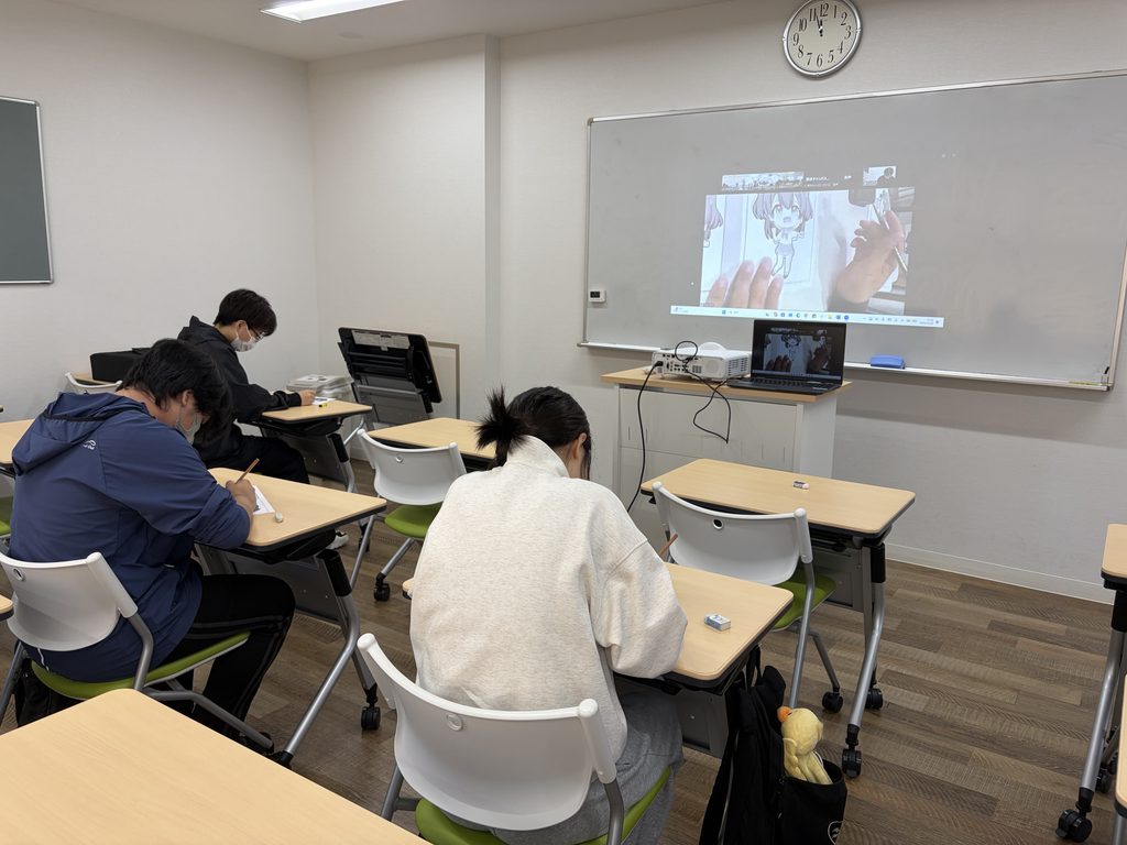 浜松にあるフリースクール、クラーク国際中等部浜松キャンパスの体験授業の様子